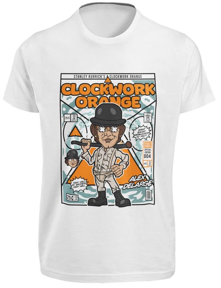 Clockwork Orange T SHIRT S-3XL A Stanley Kubrick Movie Production Droog GIFT TEE S