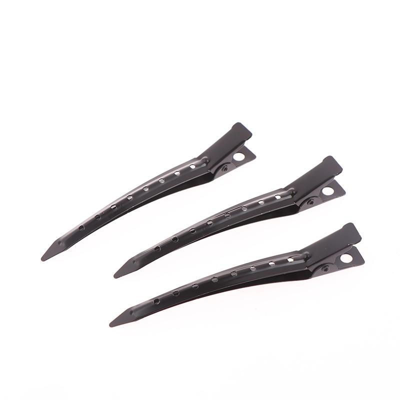 10 ks kovových spon do vlasů pro styling dělení Profesionální sponky do vlasů ze salonu vlasové kořínky načechrané kutilské nástroje vlasové doplňky