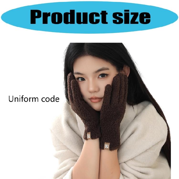 Women Cold Weather Gloves Fleeces Lined Thermals Insulation Gloves For Cycling Driving Winter Outdoor Activiy