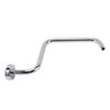Shower Arm Stainless Steel Shower Arm with Flange S Shape Shower Head Riser Pipe In Wall Installation Shower Head Extension Arm for Bathroom