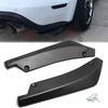 2pcs Carbon Fiber Rear Bumper Splitter Diffuser Canar For Aston Martin Accessory