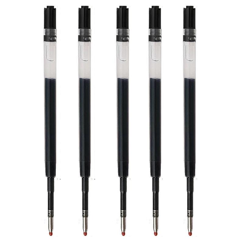 5/10/50 PCS Ballpoint Pen Refill  Medium Point L:3.9 In Black Ink Rods Refill Stationery Office School Supplies