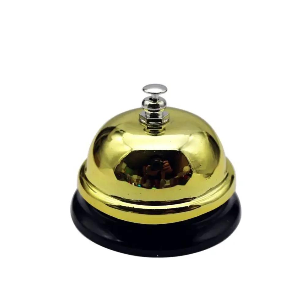 New 1PC Call Bell Desk Kitchen Hotel Counter Reception Festival Bells Small Dining Bell Table Summoning Bell Party Supplies