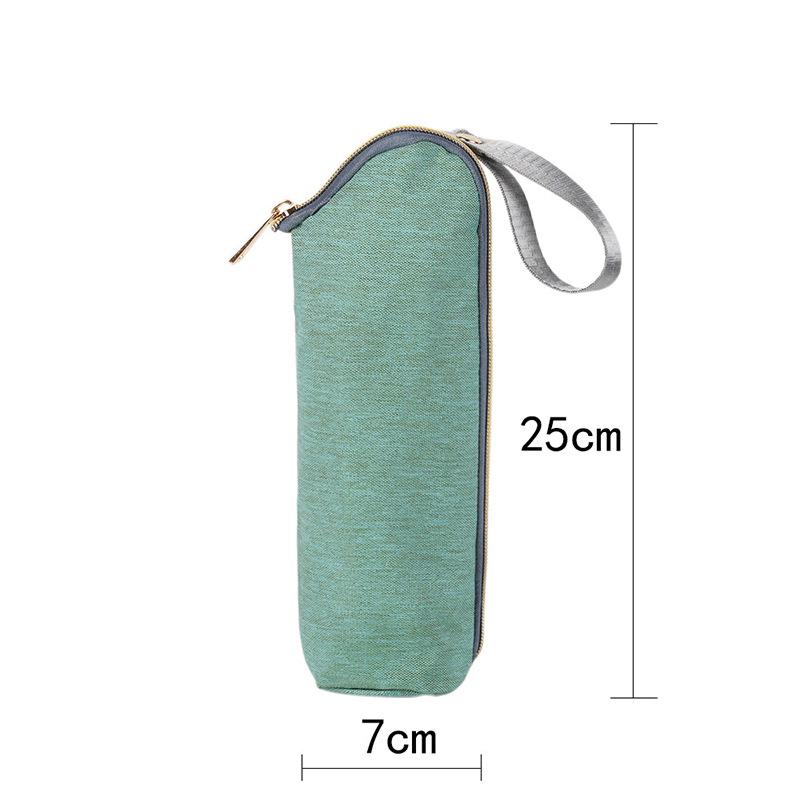 Lightweight Insulated Bottle Bag - Splash-proof Stroller Hanging Bag for Baby and Mommy Essentials.