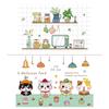 Kitchen Self Adhesive Oil-Proof Wall Stickers High-Temperature And Oil Smoke Resistant Tiles Sticker Proof Waterproof Wallpaper