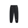 Li-Ning Wade Series Solid Color Multi-Pocket Cuffed Casual Pants Unisex Pants Black AKXT773-1