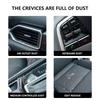 Car Interior Cleaning Soft Brush Dust Remover Auto Accessories for Toyota GR TRD Yaris Hilux Corolla Prius Avensis Emblem Auris Rav4