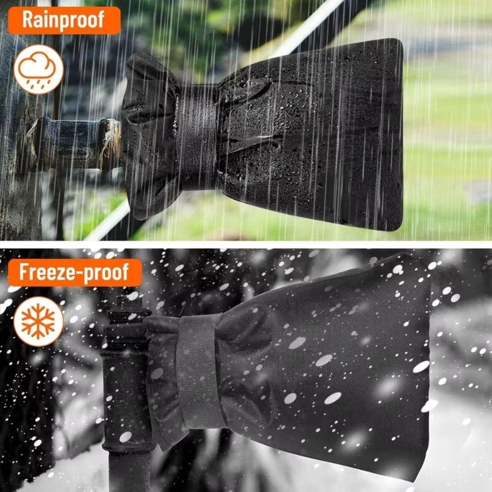 Wasserdichte Wasserhahn-Schutzhüllen Isolierte Frostschutz-Abdeckungen Frostsichere Wasserhahn-Abdeckungen Rasen