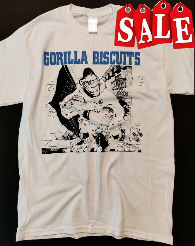 Gorilla Biscuits T-shirt Cotton Unisex Tee All Size Unisex T-Shirt XL