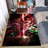 Fiery Red-Haired Warrior Carpet Non-slip Rug Suitable for Living Room and Bedroom Sofas