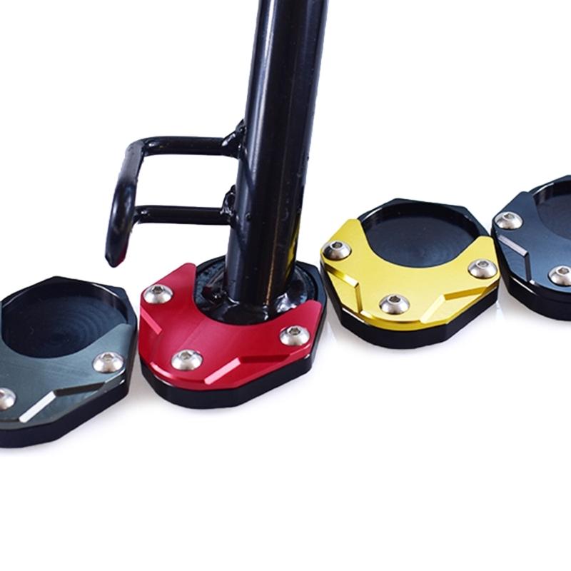 Side Stand PadMotorcycle Kickstand Foot Side Stand Extension Pad Plate for F90