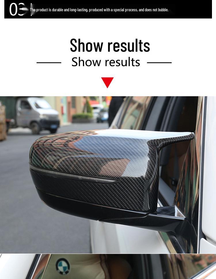 BMW 5 Series G30/G38 Carbon Fiber Rearview Mirror Shell Replacement for LHD