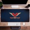 Victory Motorcycle Large Gaming Mouse Pad with Stitched Edges Non-Slip Rubber Base Waterproof Desk Mat for Office and Home
