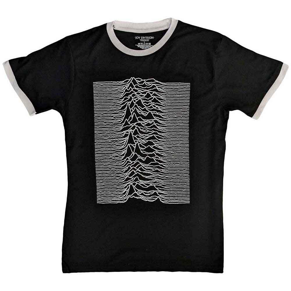 Authentic Joy Division Unknown Pleasures Ringer T-Shirt S-2XL NEW Unisex T-Shirt