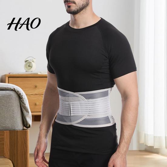 Waist Protector Lumbar Lower Back Brace with Dual Adjustable Fitness Belt Straps Breathable Mesh Support Sports Accessories Protection
