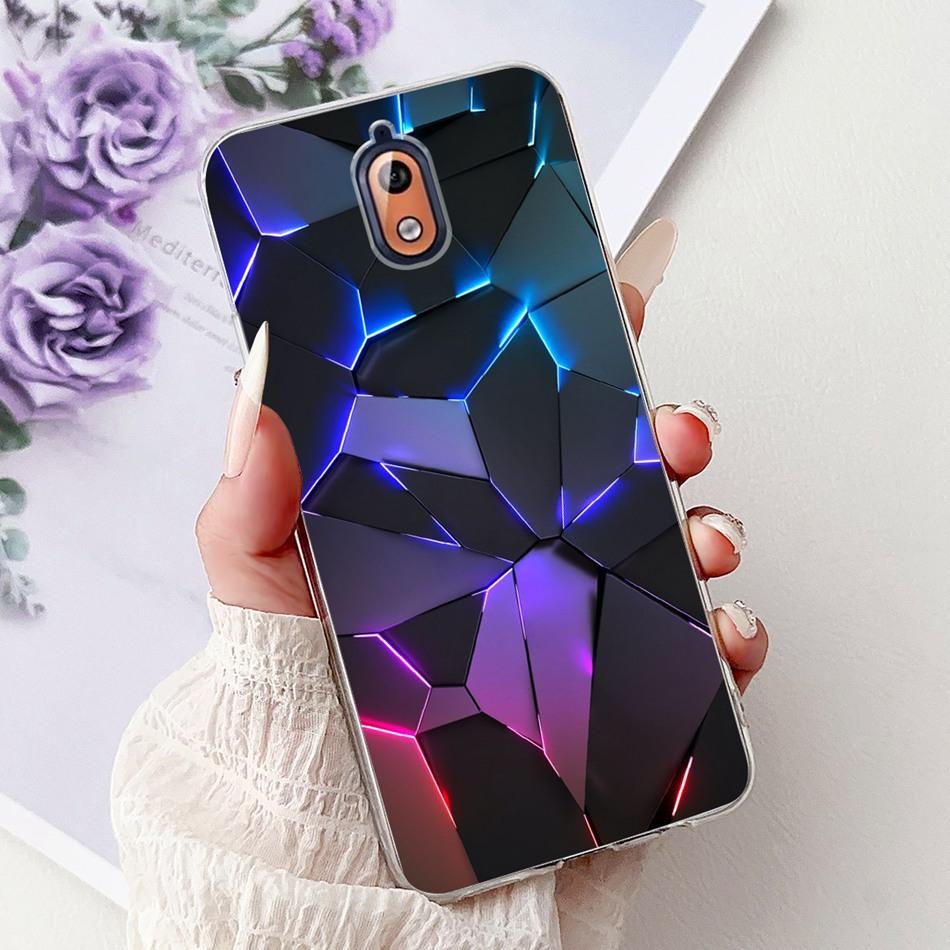 For Nokia 3.1 Nokia3 Cool Dragon Tiger Painted Phone Case For Nokia 3 Nokia3.1 Soft Silicone TPU Cases