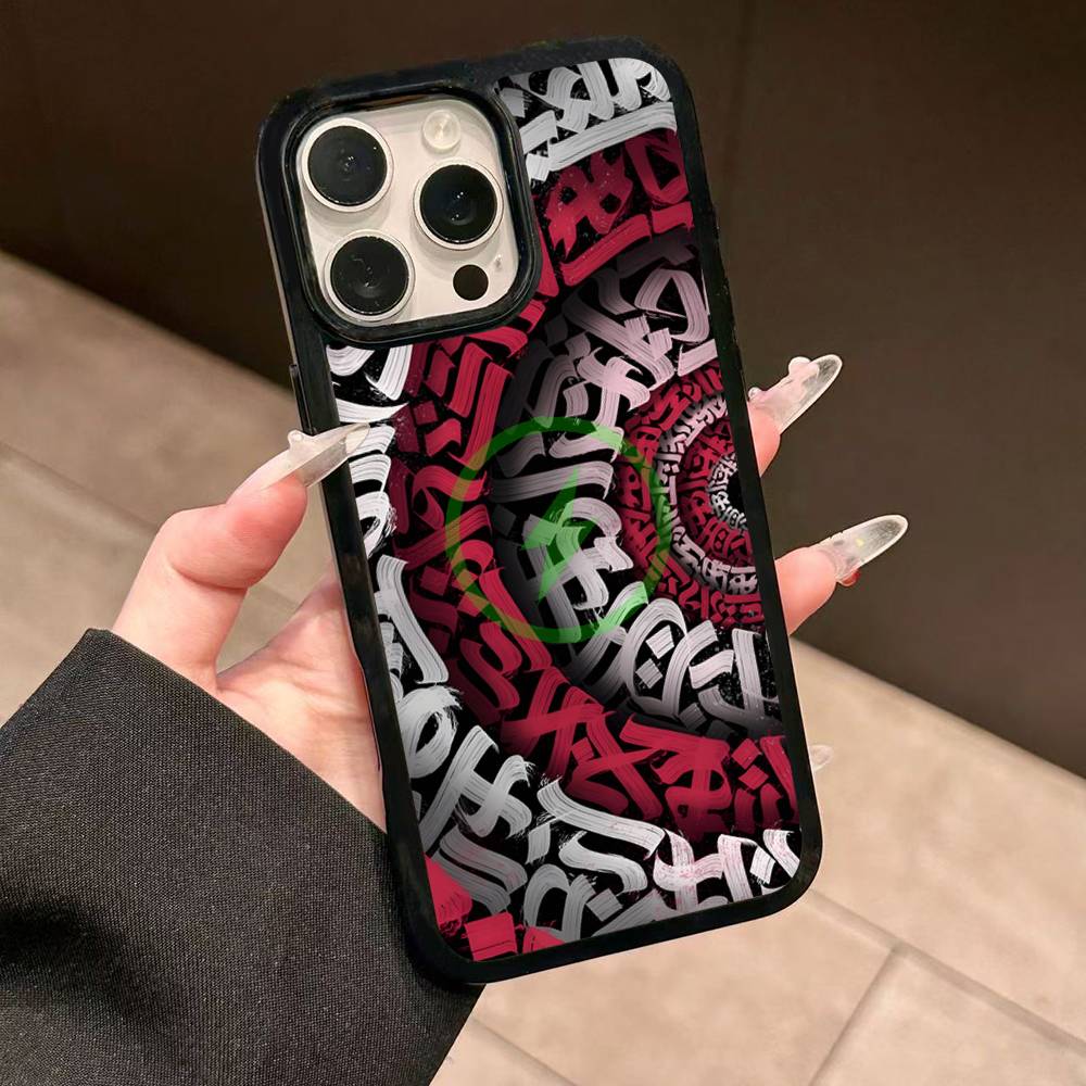 Pokras Lampas Art Graffiti For Magsafe Case For IPhone 17 16 Pro Max 15 14 Plus 13 12 11 Wireless Charging Phone Cover
