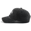 Vintage gewaschene Cowboy-Baseballkappe für Herren Damen FLORIDA Stickerei Sonnenkappe Lässige Snapback Hip Hop Mütze Gebogener Schirm Softtop-Hut