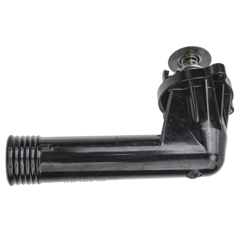 1 Stück Schwarzes Kühlmittelthermostatgehäuse 11531739752 für BMW 318i E36 L4 1.8L 1994-1995, 1.9L 1996-1999
