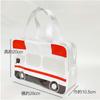 Pool Strand Kindergarten Vinyltasche, Tasche, Pool, Strand, Kinder, transparent, wasserdicht, Kindergarten, Schule, Tasche, ki-184 (Feuerwehrauto)