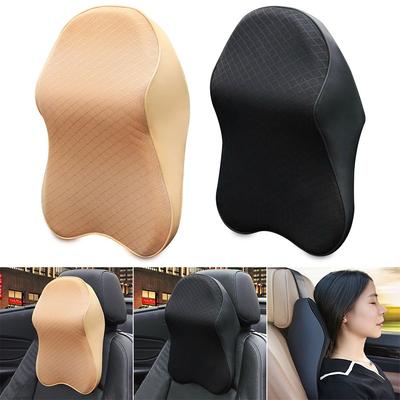 Headrest Pad Memory Foam Car Interior Neck Support Cushion Neck Pillow Car Seat Headrest Pillow