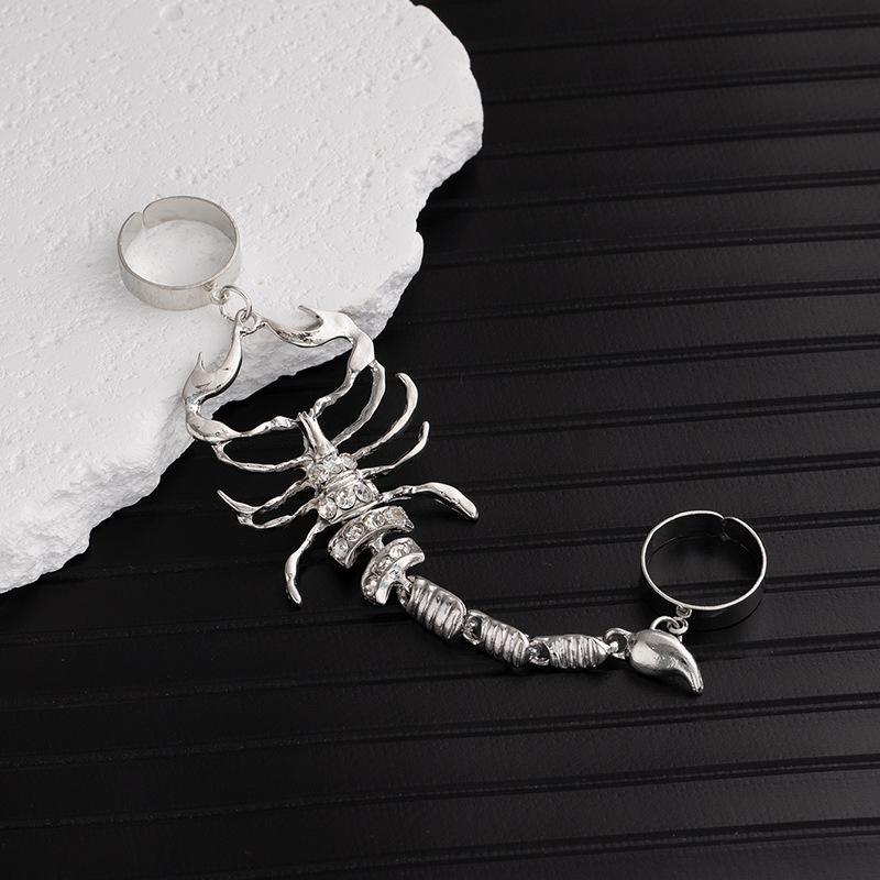 Exaggerated Scorpion Three-dimensional Interlocking Bracelet, Snake-shaped Arm Ring, Leg Chain, Body Chain