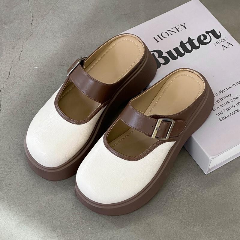 

Мода 2025 Женские модные и универсальные тапочки-балетки туфли неглубокие сандалии 2025 повседневные новые летние шлепанцы сандалии для ходьбы 40 бежевый