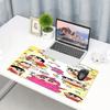 Crayon Shin Baskılı Mouse Pad, Kaymaz Masaüstü klavye Matı, PC Dizüstü Oyun Çalışma Günlük Kullanım için, Havalı Festival Sürpriz Hediye