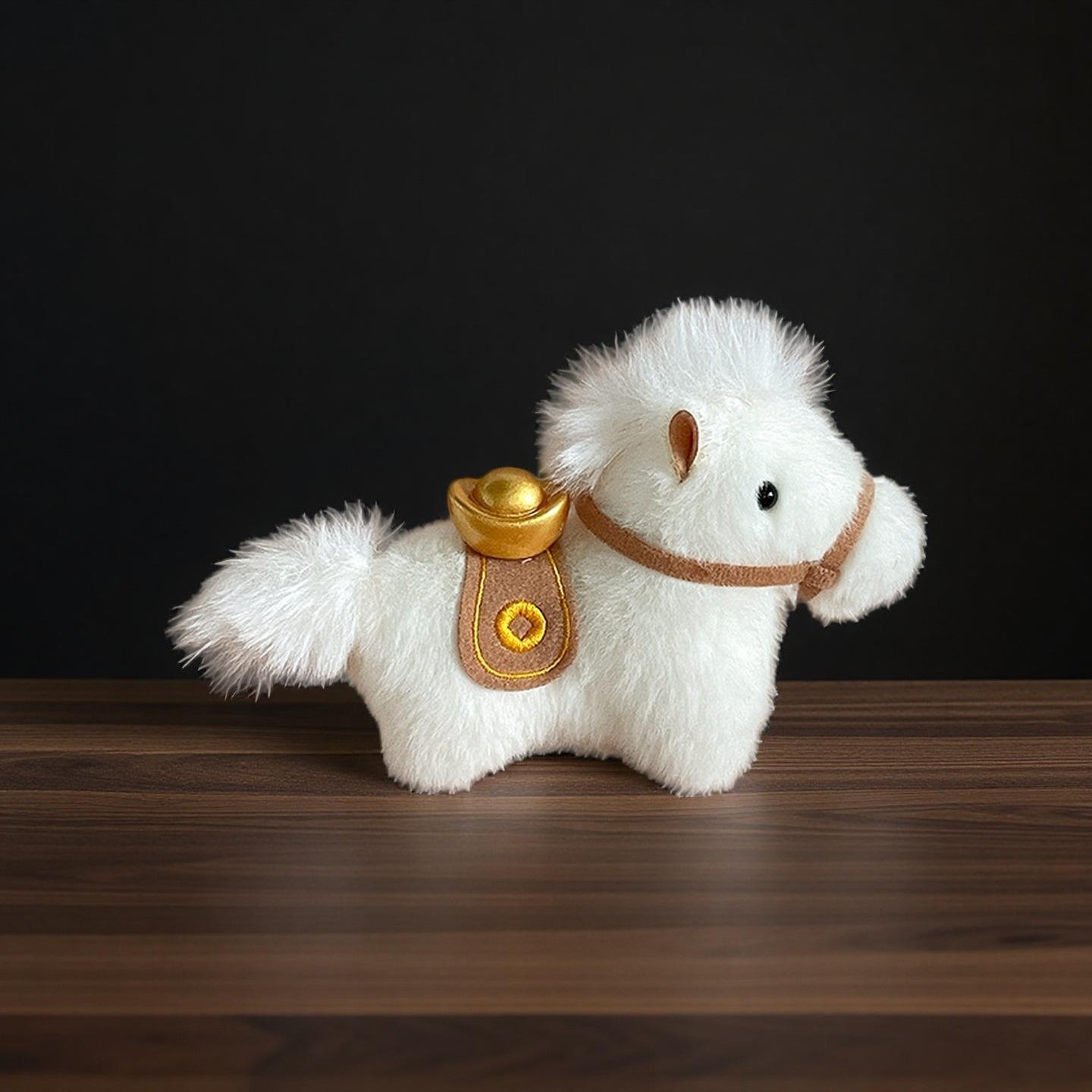 Pendant New Mascot Doll Yuan Bmw Plush Keychain Small Doll Bag Pendant