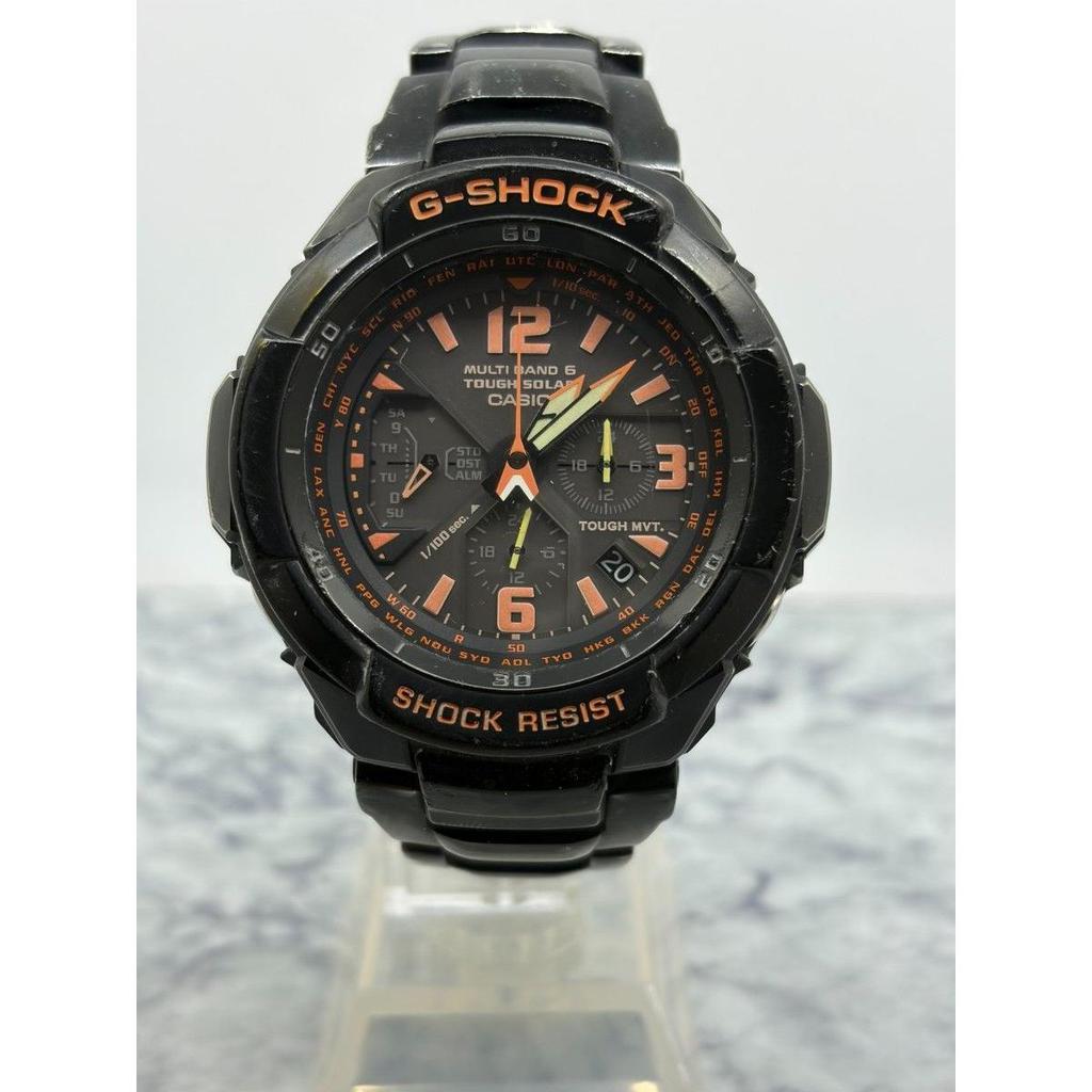 Used CASIO/Casio G-SHOCK/G-Shock GW-3000B-1AJF Sky Cockpit Gravity Master Windshield Damaged