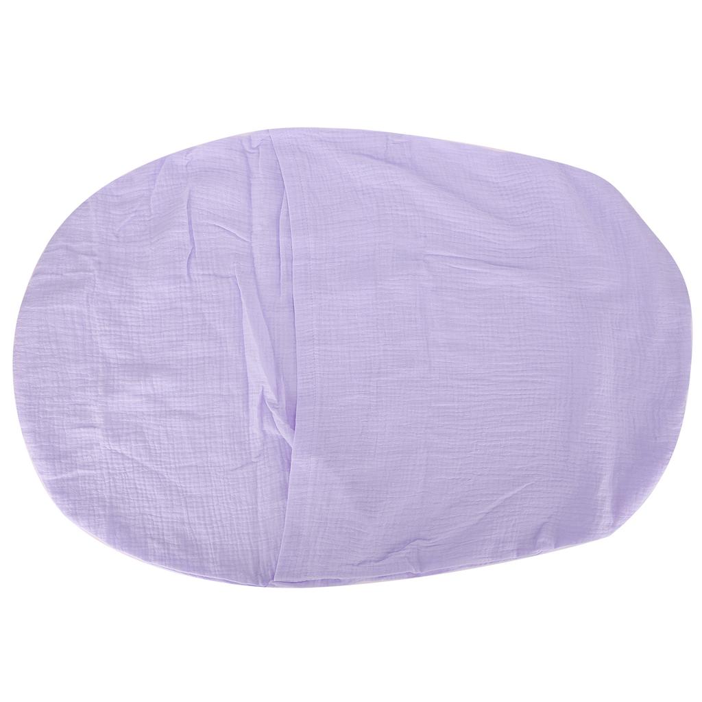 Newborn Lounger Cover Breathable Travel Portable Infant Lounger Removable SlipcoverLight Purple