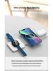 15W Folding Magnetic Travel Wireless Charger: Portable Multifunctional 3-in-1 Phone Charger