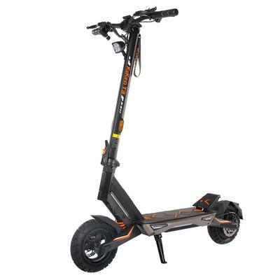 Electric Scooter Kukirin 10" 800W Motor Full Suspension 48V 15.6AH Max Range 58Km Load 120Kg Black T3