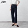 Peacebird Women's High-Waisted Ankle Jeans AAHAF2387
