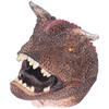 Hand Painted Children Lifelike Carnotaurus Dinosaur Hand Puppets - Water Painted Toys