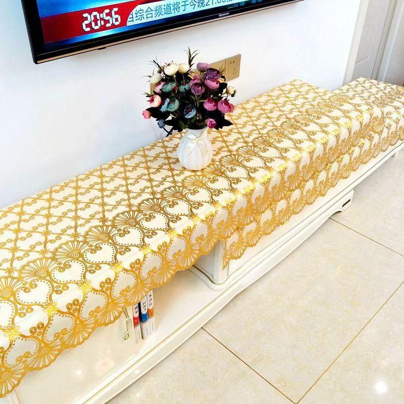Pvc Tv Cabinet Tablecloth Rectangular Waterproof, Oil-Proof And Anti-Scalding Leave-In Bedside Table Shoe Cabinet Wine Cabinet Cover Cloth