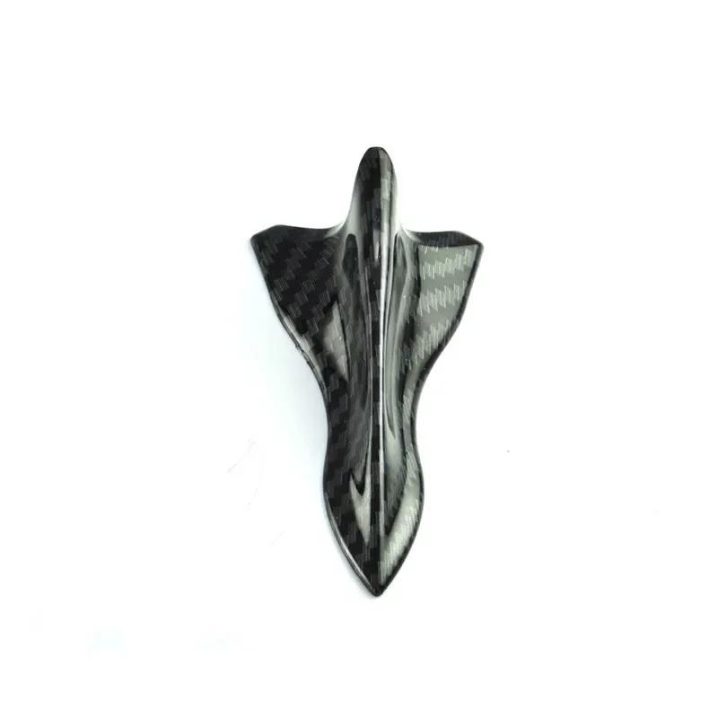 

The New 10PCS Roof Spoiler, Black Shark Fin Trim, Car Exterior Roof Accessories, Universal Pointed Carbon Fiber Bumper Guard