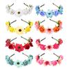 Sunflower Headband Flowers Hairhoop for Women and Girls Garland Hair Accessories for Photography Props Music Festival