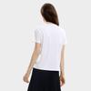 Fila American Minimalist Fashion Casual Round Neck Short Sleeve T-Shirt Women T-Shirts White F11W331102F-WT