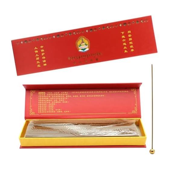 Tibetan Secret Removal Incense Red Box Nyoiba Incense 1 Box 100g Incense Stick Incense Natural Fragrance Hobby Incense Room Burning Gift Healing