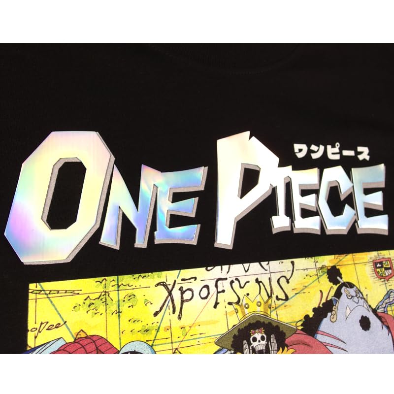 EVERSOUL ONE PIECE Short Straw Hat Character Anime Movie Size L T-Shirt, Sleeve, Pirates, Luffy, Chopper, Sanji, Zoro, Nami, Merchandise, Tee, Men's,
