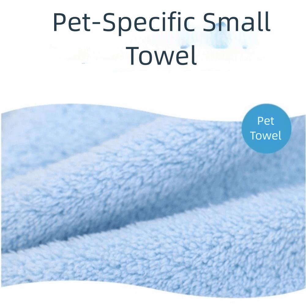 1 Pair Double Sided Pet Bath Gloves Quick Drying Hangable Pet Grooming Glove Absorbent Dog Bath Supplies Pet Grooming