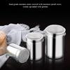 Stainless Steel Coffee Shaker Cocoa Chocolate Flour Powdered Sugar Sieve Filters Foam Spray Kitchen Cake BBQ Tools With Lid