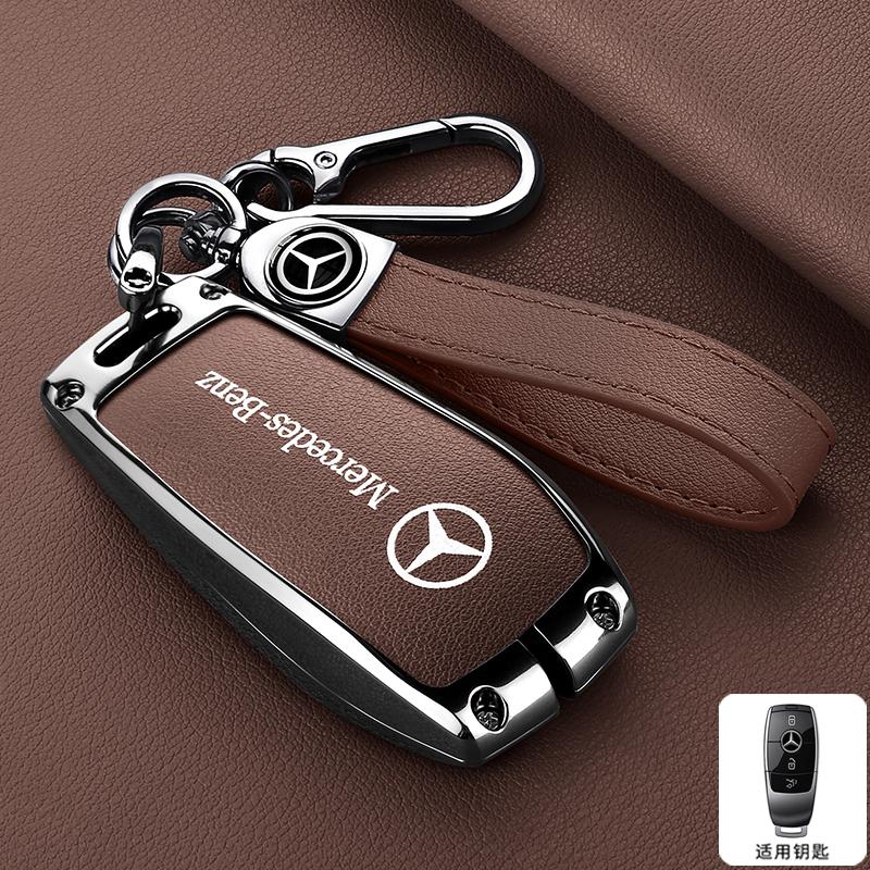 GLC GLB Leder Auto Fernbedienung Schlüsselhülle Fob Abdeckung Für Mercedes Benz A C E S G GLS CLA Klasse W213 W203 W211 W205 W177X167 W204 Acces