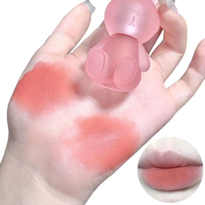 Элегантный Брелок-Подвеска в Виде Блеска для Губ Модный Кролик Брелок для Ключей Кролик Подвеска на Ключи Идеально для Повседневного Ношения и Вечеринок