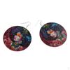 1 Pair Ethnic Black Women Earring Dangle Lady Head Shaped Earrings for Party Stage Masquerade