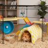 Warm Guinea Pig Tunnel Pad Foldable Pet Cave Nest Comfortable Hamster Cotton Mat  Cage Accessory
