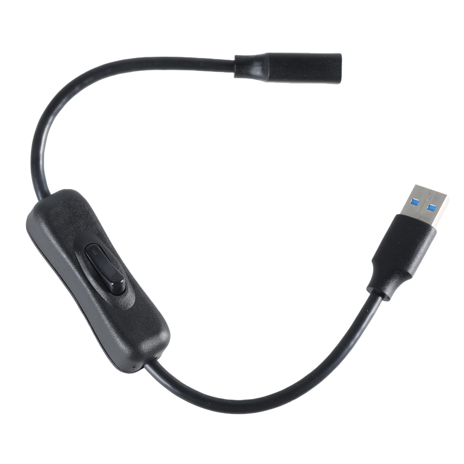 

Удлинительный кабель USB 3.0 с выключателем питания, высокоскоростной передачей данных и зарядкой, светодиодный светильник для USB-вентилятора 30CM