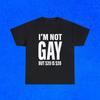 Funny Gay Shirt | LGBT Humor Tee | Pride Meme T-Shirt | Unisex Graphic Tee