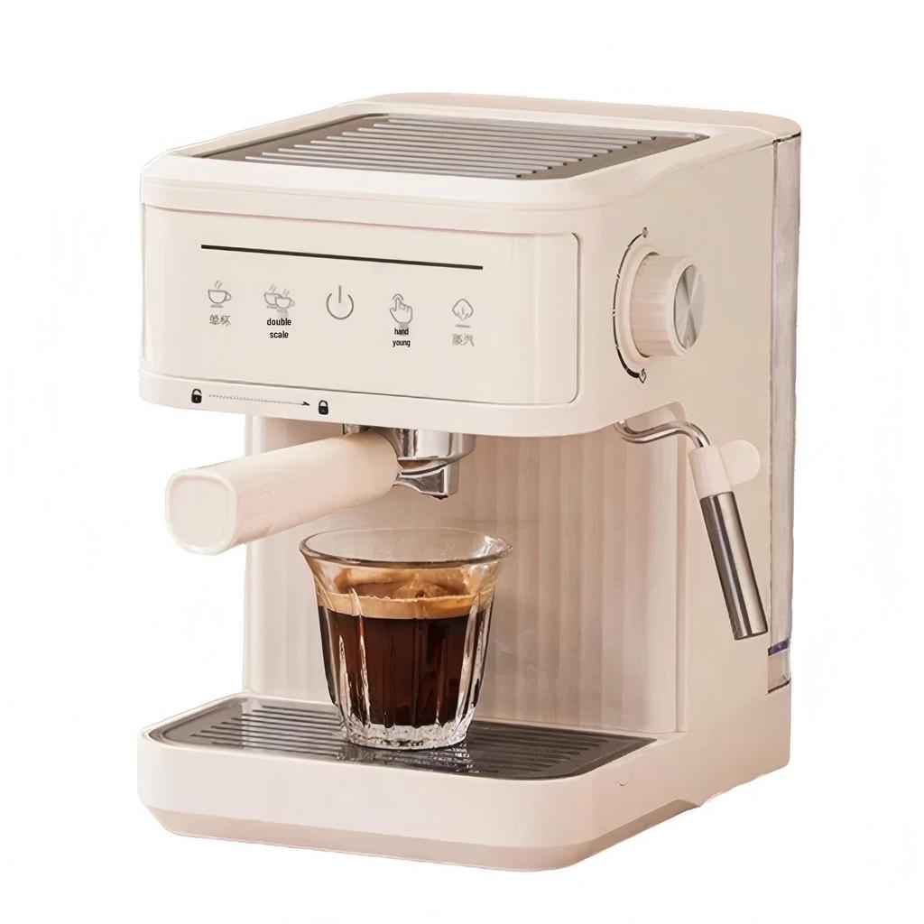 Smart Italian Espresso Machine with Milk Jug & Color Screen